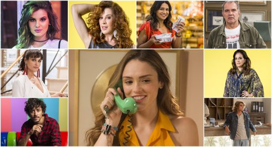 Principais personagens da novela Verão 90