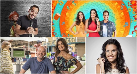 Atrações de carnaval da TV aberta