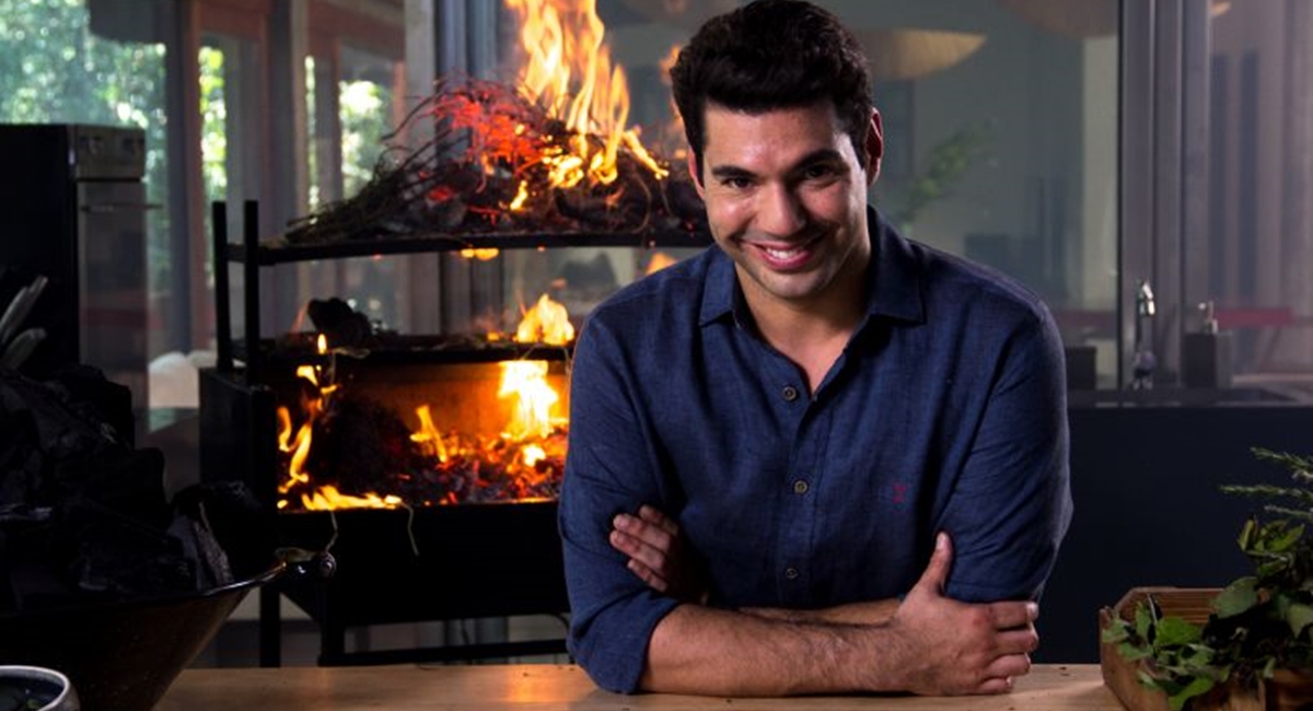 Felipe Bronze no programa Perto do fogo