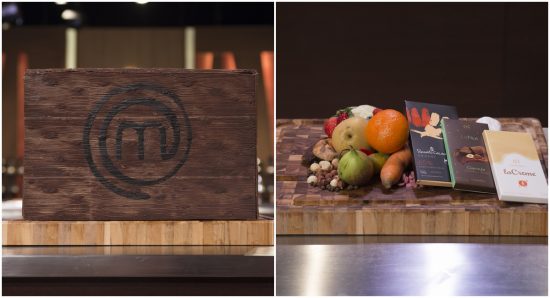 Caixa de chocolate em prova do MasterChef