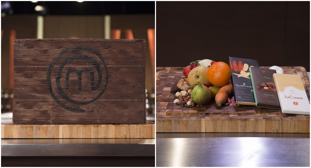 Caixa de chocolate em prova do MasterChef