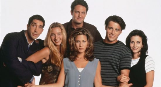 Elenco da série Friends.
