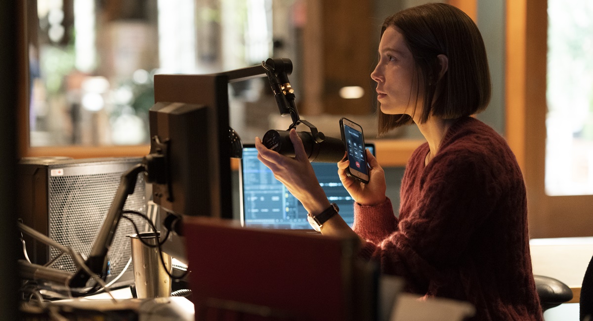 Atriz Jessica Biel em cena da série Limetown