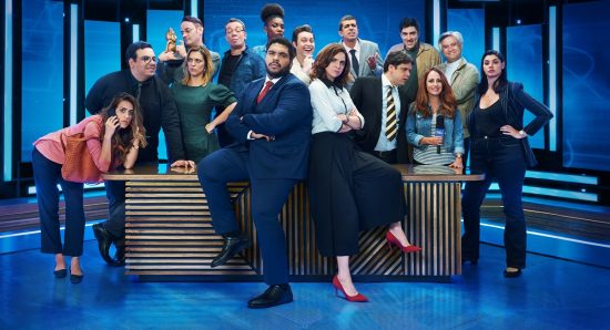Elenco do programa Fora de hora
