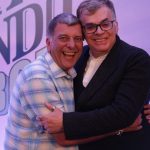 O diretor Jorge Fernando e o autor Walcyr Carrasco em Êta mundo bom