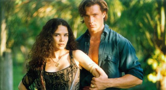 Cena da novela Explode coração