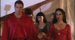 Ricardo Macchi como Igor e Tereza Seiblitz como Dara em Explode coração