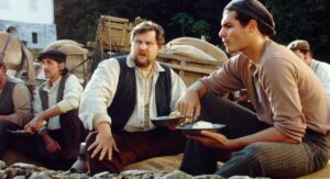 Antonio Calloni como Bartolo e Thiago Lacerda como Matteo na novela Terra nostra