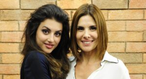Ana Julia Dorigon e Helena Fernandes como Jade e Lucrécia em Malhação Sonhos