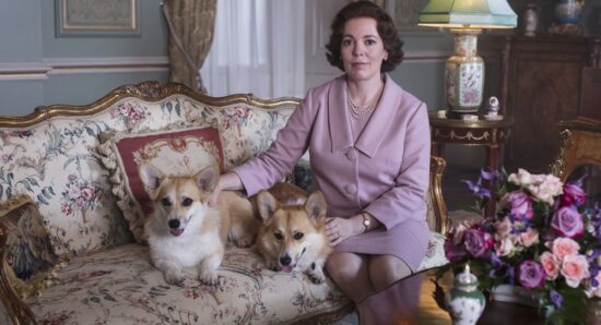 Cena da série The crown