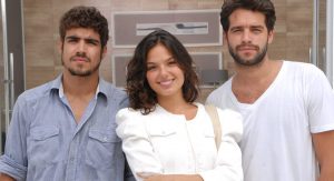 Caio Castro, Isis Valverde e Guilherme Winter são Edgar, Marcela e Renato na novela Ti ti ti