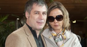 Leopoldo Pacheco e Guilia Gam como Gustavo e Bruna na novela Ti ti ti