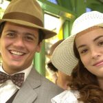 Danton Mello e Regiane Alves como Neco e Rosinha na novela Cabocla