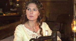 Patrícia Pillar como Emerenciana na novela Cabocla