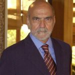 Lima Duarte como Afonso na novela Da cor do pecado