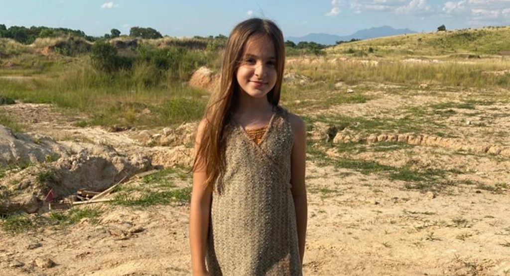 Giovanna Iodes como Tamires na novela Gênesis