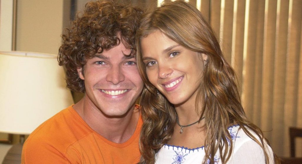 Cláudio e Edwiges na novela Mulheres apaixonadas