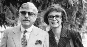 Hugo Carvana e Joana Fomm como Paulo e Telma na novela Roda de fogo
