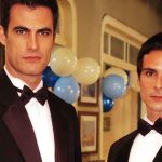 Carlos Casagrande e Sergio Abreu como Rodrigo e Tiago na novela Paraíso tropical