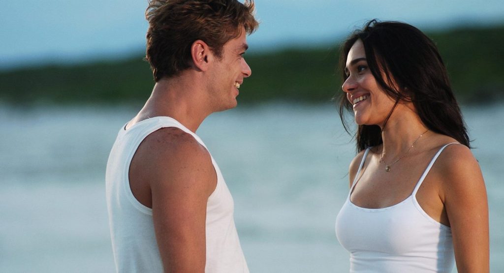 Fabio Assunção e Alessandra Negrini como Daniel e Paula na novela Paraíso tropical