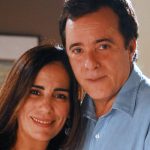 Gloria Pires e Tony Ramos como Lúcia e Antenor na novela Paraíso tropical
