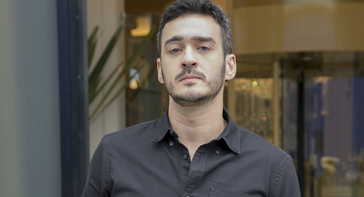 Marcos Veras como Domênico na novela Pega pega