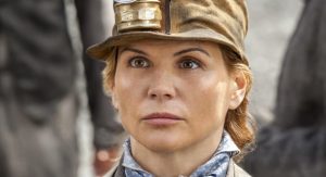 Lori Loughlin como Abigail Stanton na novela Quando chama o coração