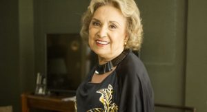 Eva Wilma como Fábia em Verdades secretas