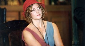 Maria Padilha como Dinorá na novela O cravo e a rosa
