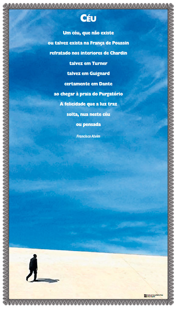 Poema poster - Francisco Alvim