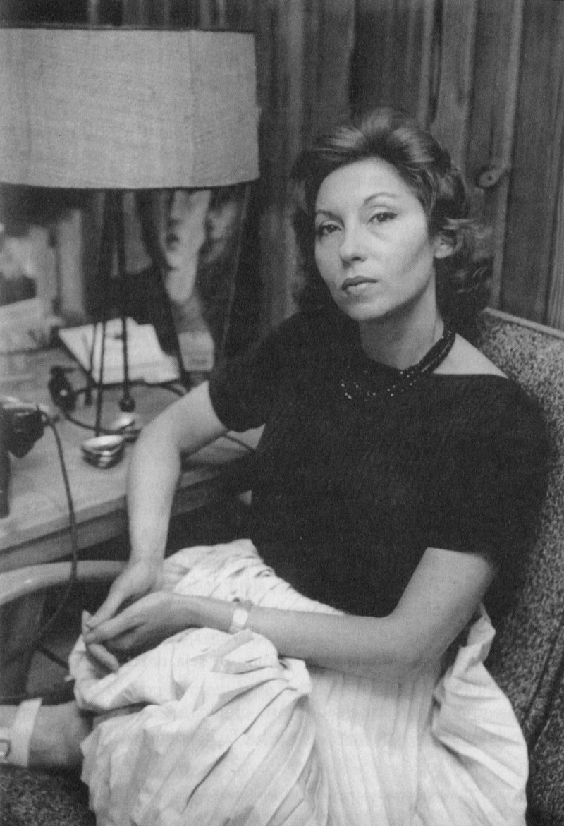 Crédito: EDUSP/Reprodução. Clarice Lispector, imagem do livro Clarice: Uma vida que se conta; de Nádia Battella Gotlib.