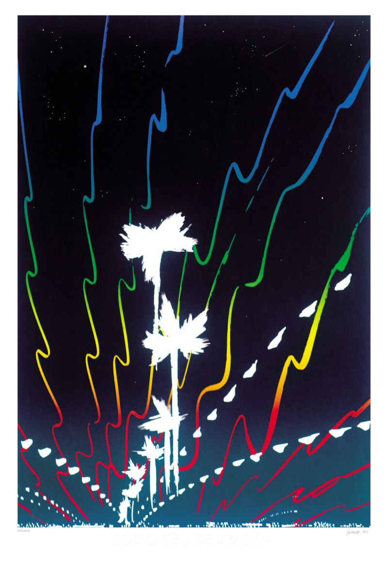 Credito: Arquivo Pessoal. Noturno, gravura do artista pl?stico Wagner Hermusche.