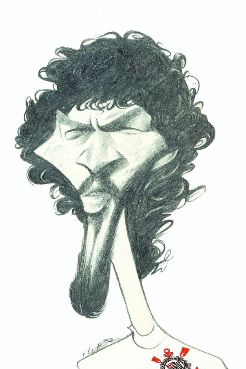 Crédito: Kleber Sales/CB/D.A Press. Sócrates, ex-jogador de futebol.