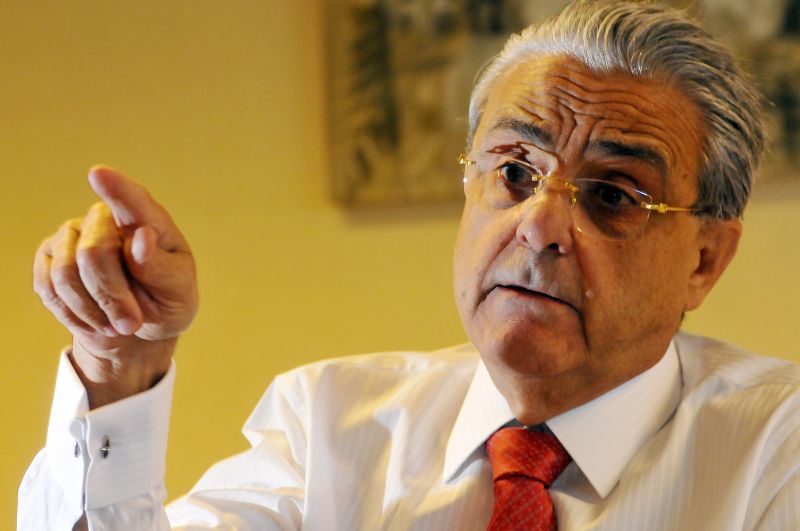28/11/2017. Credito: Minervino Junior/CB/D.A. Press. Brasil. Brasilia - DF. Entrevista com Robson Andrade, presidende da Confederacao Nacional das Industria - CNI.